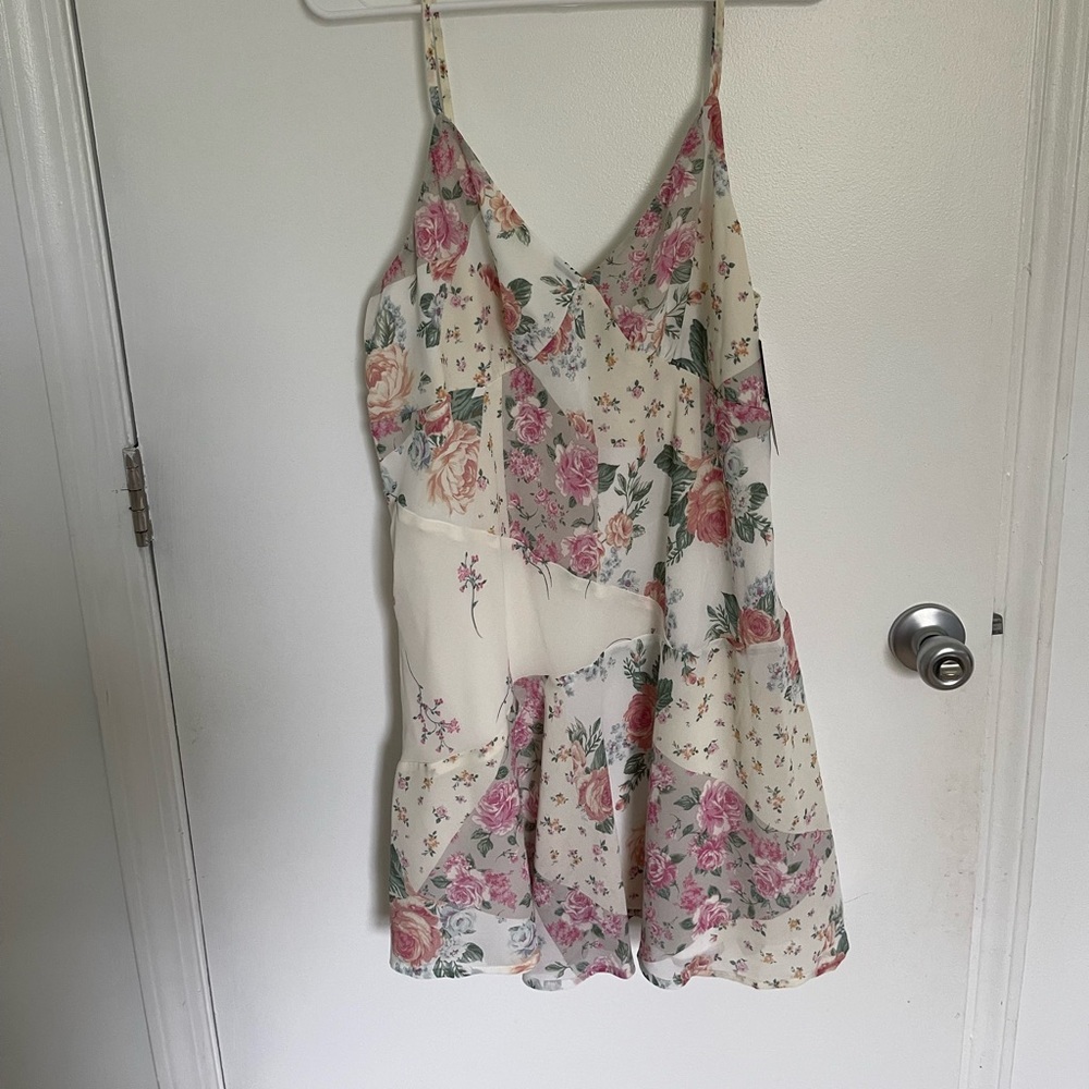 NWT Wild Fable Floral Mini Spaghetti Strap Dress